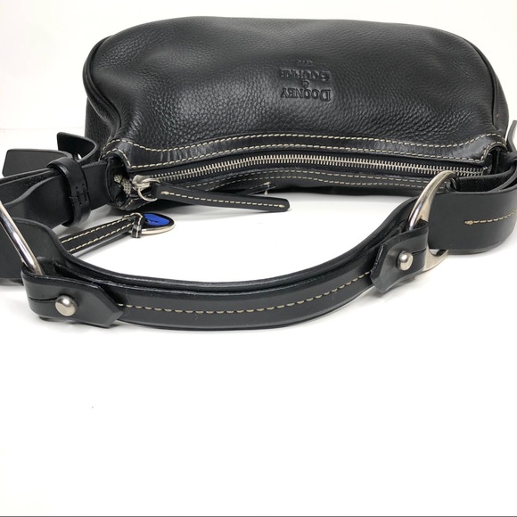 Dooney & Burke all weather leather black purse EUC - Picture 3 of 16
